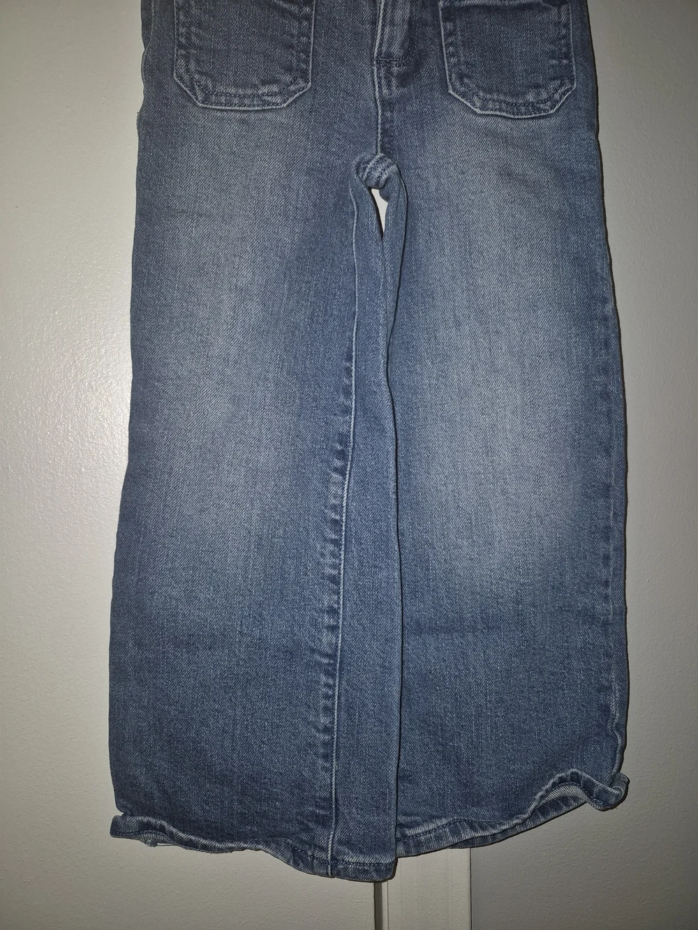 Gymboree Size 5T Girls' Light Blue Wide-Leg Jeans